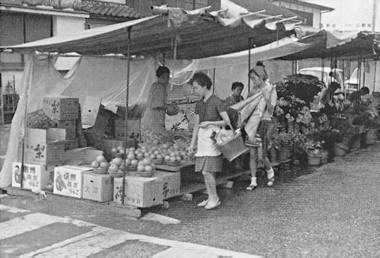 土曜市(上町3丁目)