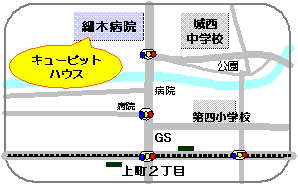 キューピットハウス地図