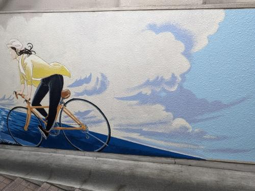 スロープを下る