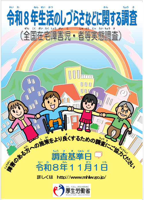 生活のしづらさなどに関する調査（全国在宅障害児・者等実態調査）